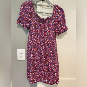 J. Crew Afternoon Linen Dress Small